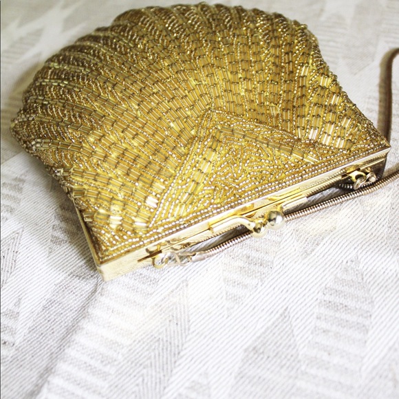 Vintage Carla Marchi Glass Beaded Purse - Picture 2 of 4